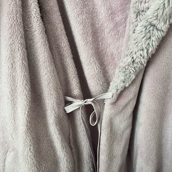 Midnight by Carole Hochman Ladies XXL Soft Mauve Lilac Robe - Picture 9 of 11